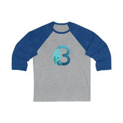 Backupz Icon 3\4 Sleeve Baseball Tee