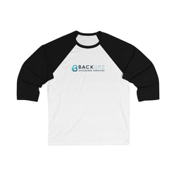 Backupz Logo 3\4 Sleeve Baseball Tee